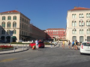 Square during the daytime